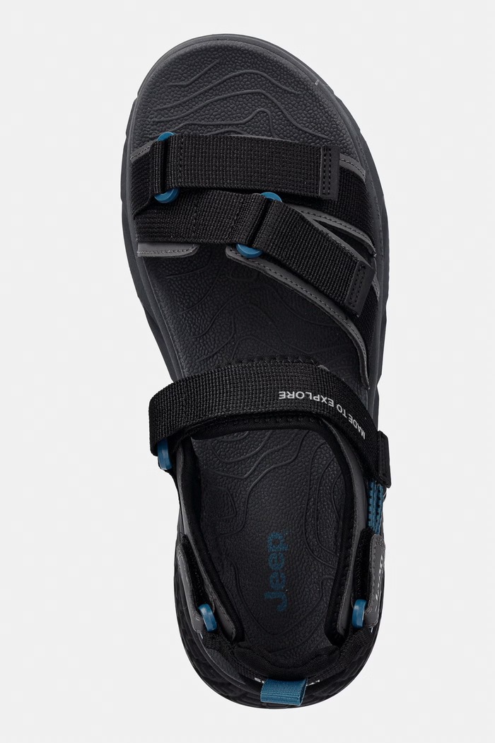 Jeep sandále pánske GROOVE SANDAL sivá JM61130A062