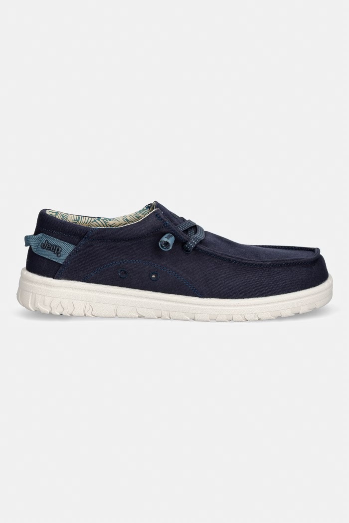 Jeep pantofi pentru bărbați SAMOA WALLABEE CVS JM61110A017 bleumarin SS26