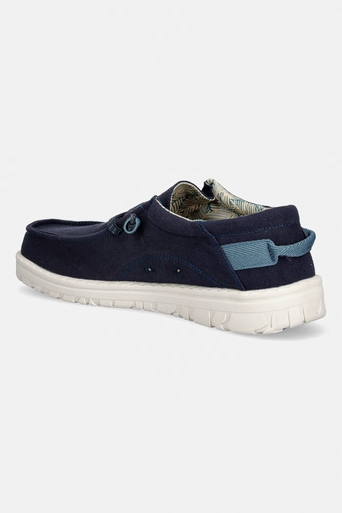 Încălțăminte Jeep pantofi pentru bărbați SAMOA WALLABEE CVS JM61110A017 bleumarin