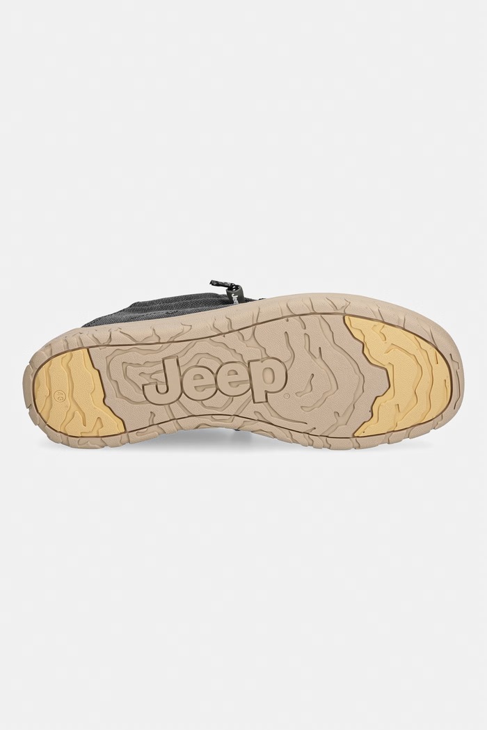Jeep μοκασίνια Ανδρικά SAMOA WALLABEE CVS JM61110A062 μαύρο