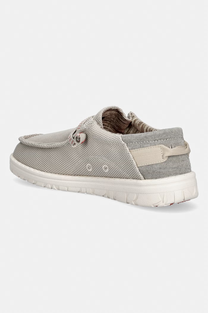 Παπούτσια Jeep μοκασίνια Ανδρικά SAMOA WALLABEE KNIT JM61115A023 μπεζ