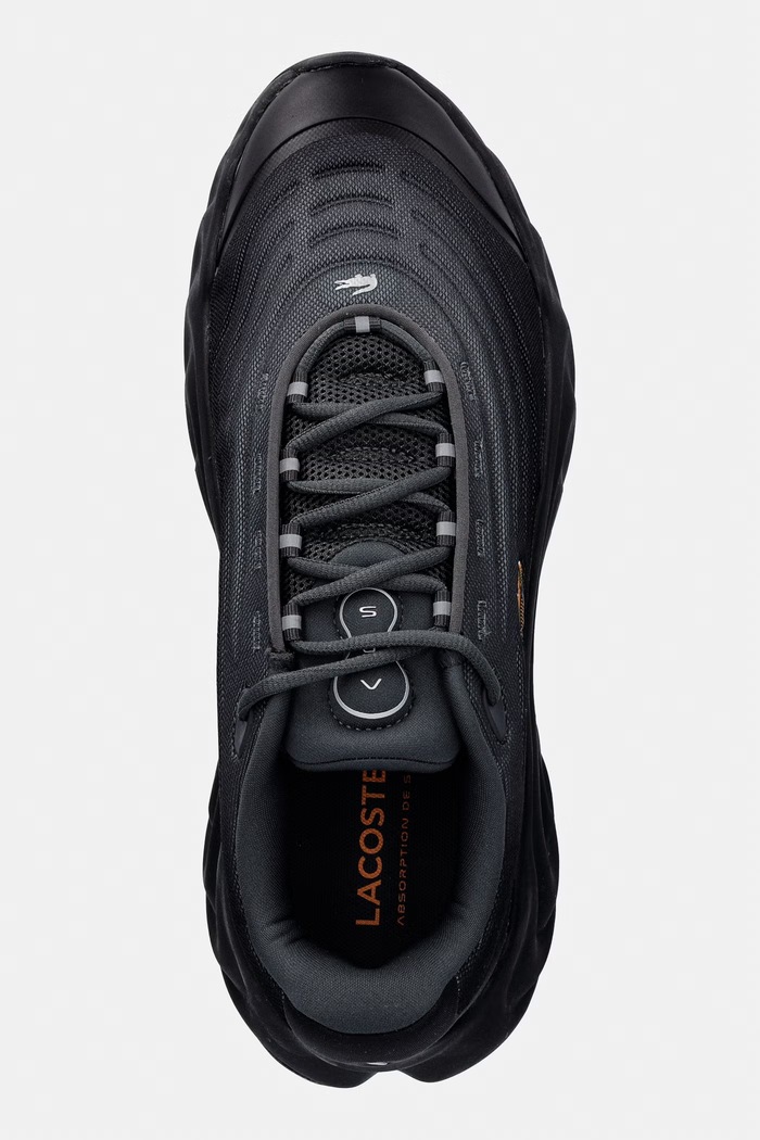 Sneakers Lacoste Spinor μαύρο 50SMA0167.Z83