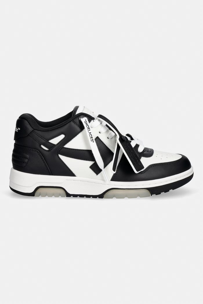 Off-White Out of Office Tenisice za muškarce kožne M189C9L007 bijela SS26