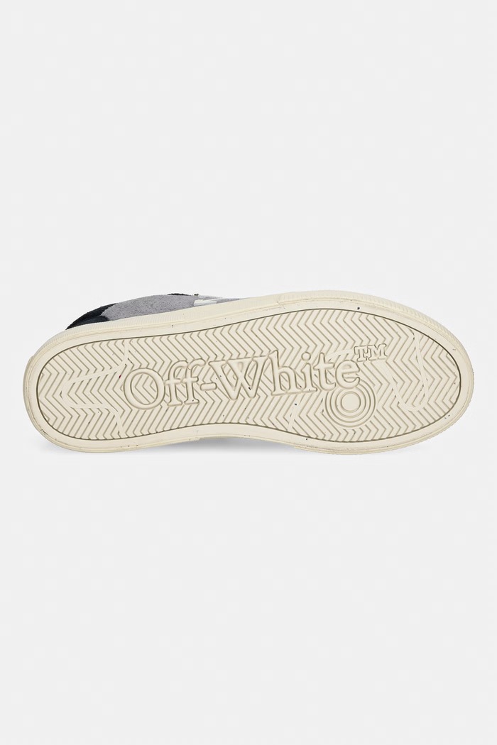 Off-White Vulc Tenisice za muškarce od brušene kože M293S6L003 siva