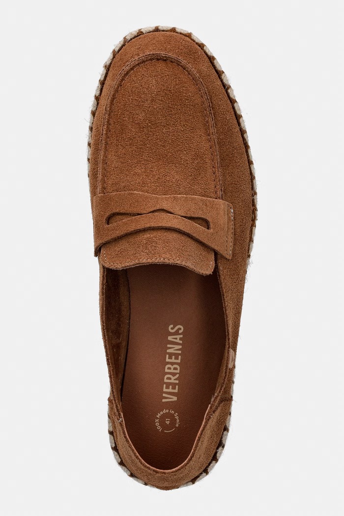 Verbenas espadrilky pánske semišové TRACK SERRAJE hnedá 7501840001.MUSCADE