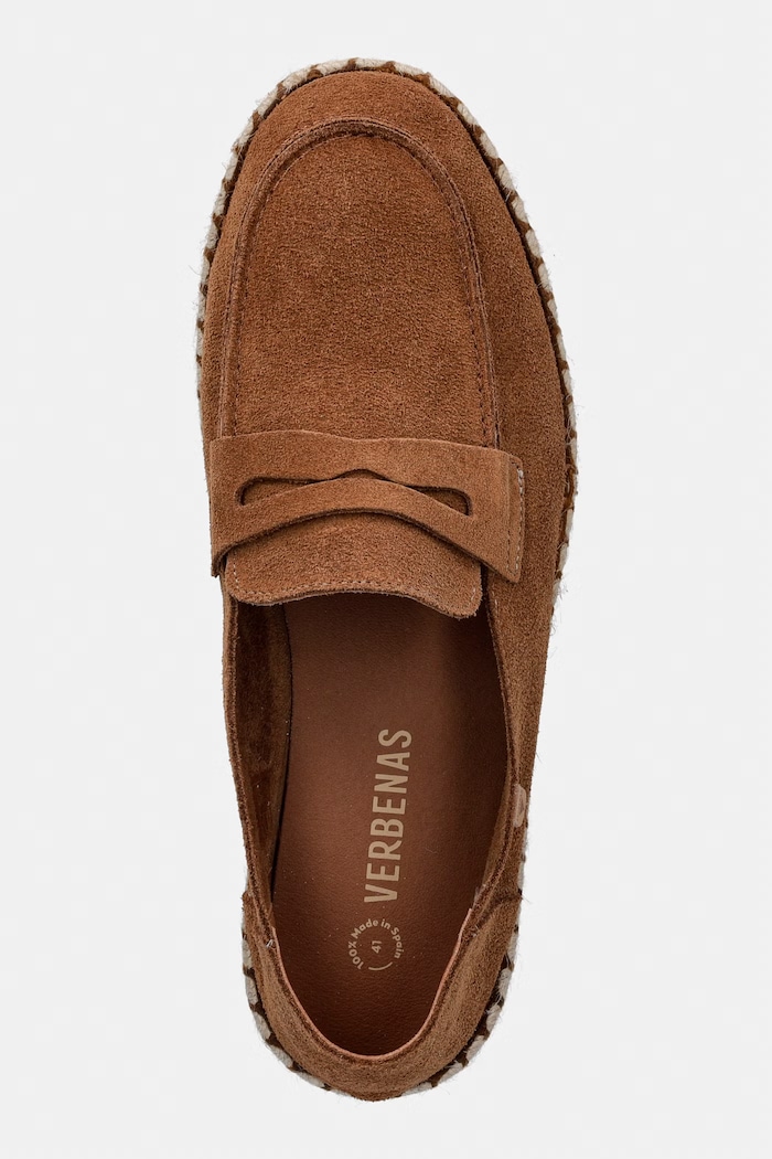Verbenas espadrilky pánske semišové TRACK SERRAJE hnedá 7501840001.MUSCADE