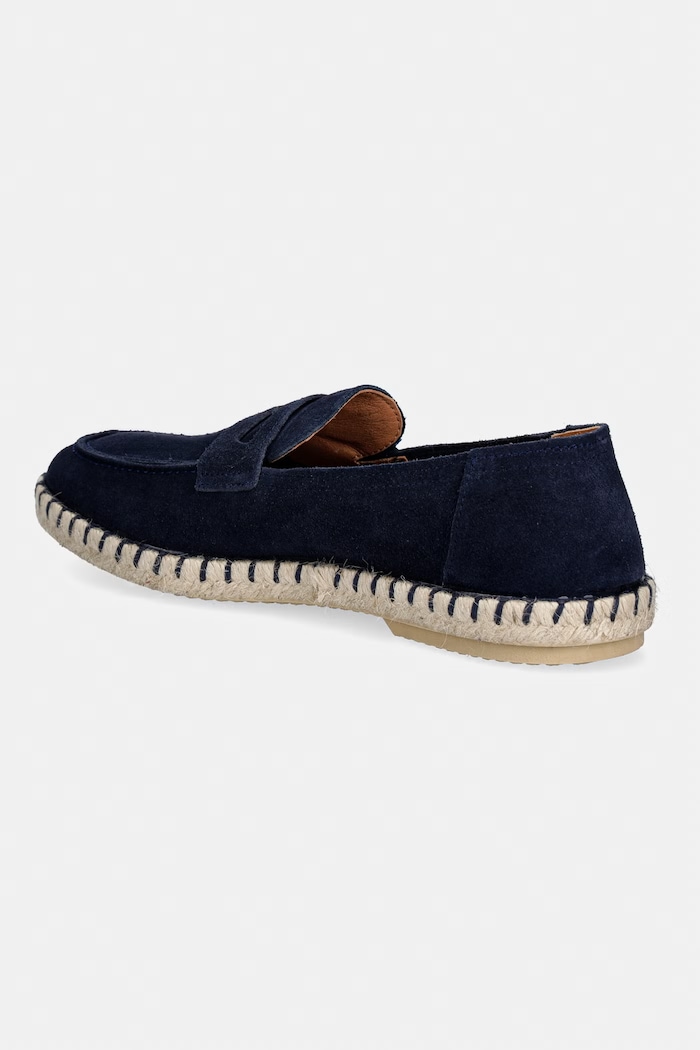Obuv Verbenas espadrilky pánske semišové TRACK SERRAJE 7501840001.MARINO tmavomodrá