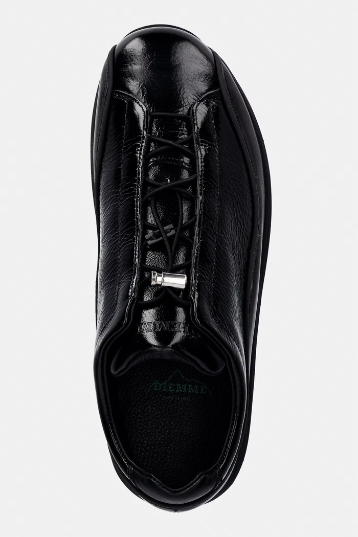 Diemme Licata sneakers da uomo in pelle nero DI26SPAMM.M05T001BLK