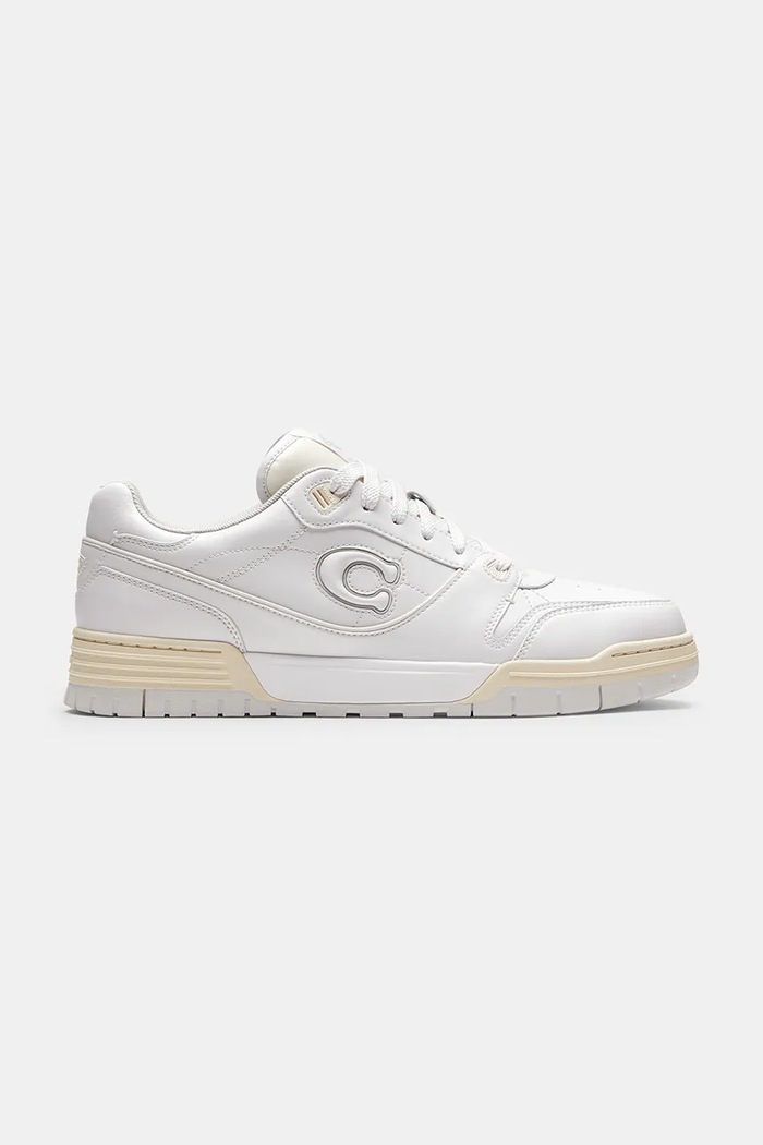 Coach Coach Soho Sneaker férfi bőr sportcipő fehér CCN57.OPI