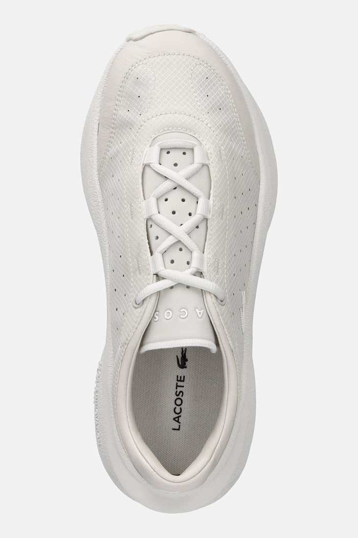 Lacoste Neo Run Active Sneakers ανδρικά πάνινα παπούτσια μπεζ 51SMA0051.18C