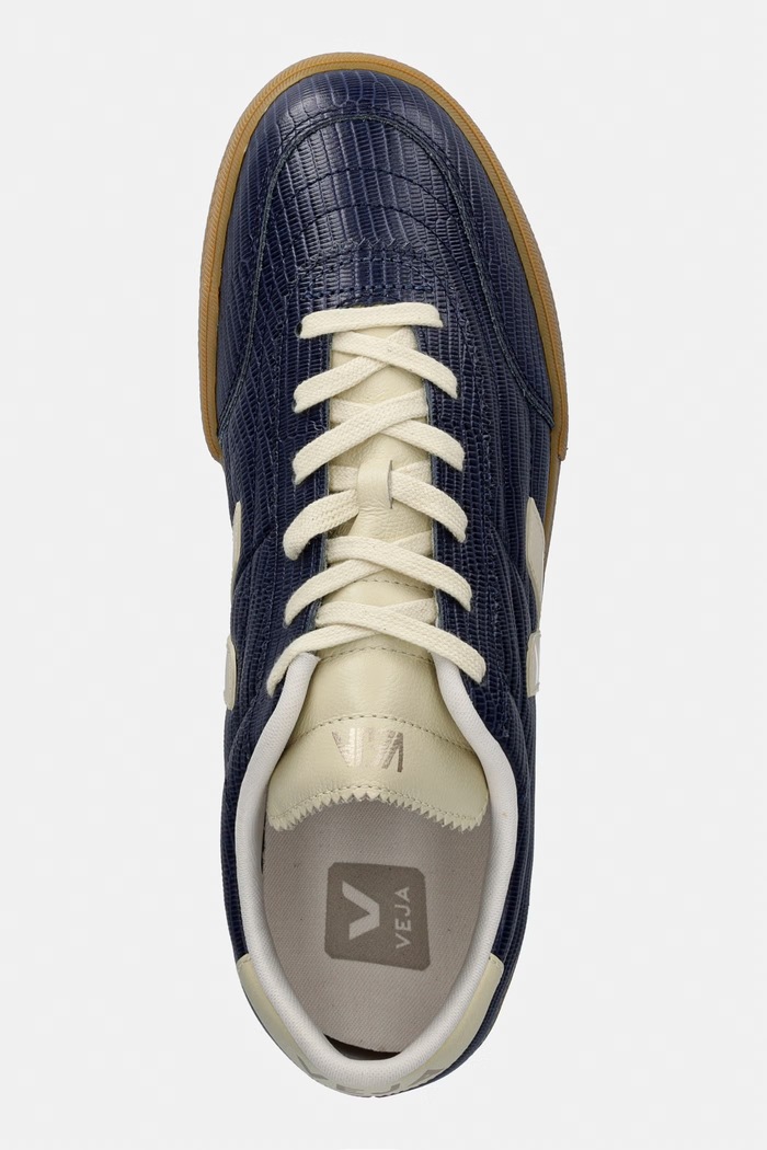 Veja Panenka sneakersy męskie skórzane granatowy FU0221391B