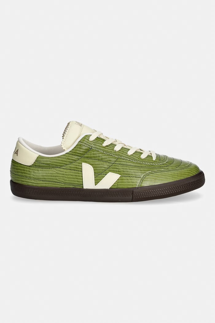 Veja Panenka sneakersy męskie skórzane FU0221392B zielony SS26