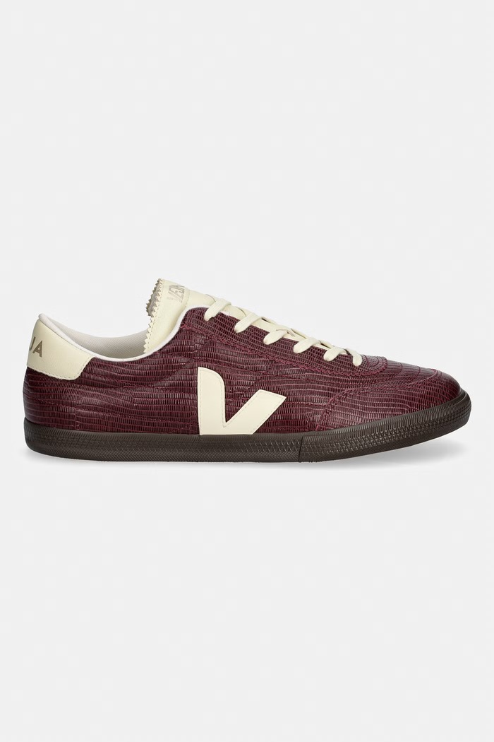 Veja Panenka sneakersy męskie skórzane FU0221393B bordowy SS26