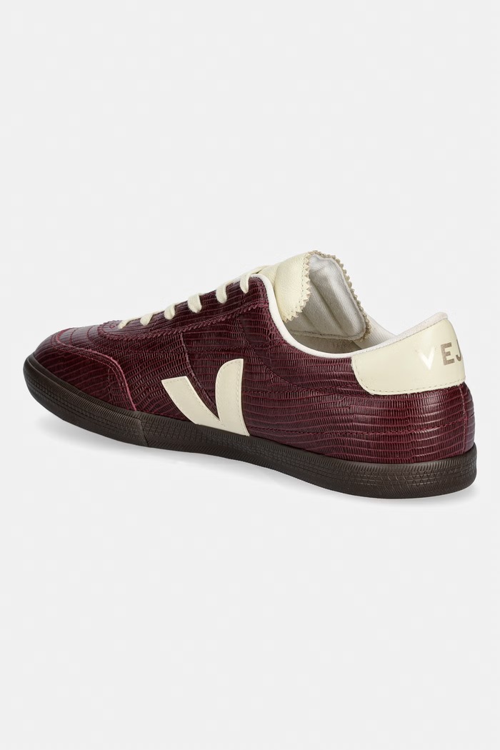 Obuwie Veja Panenka sneakersy męskie skórzane FU0221393B bordowy