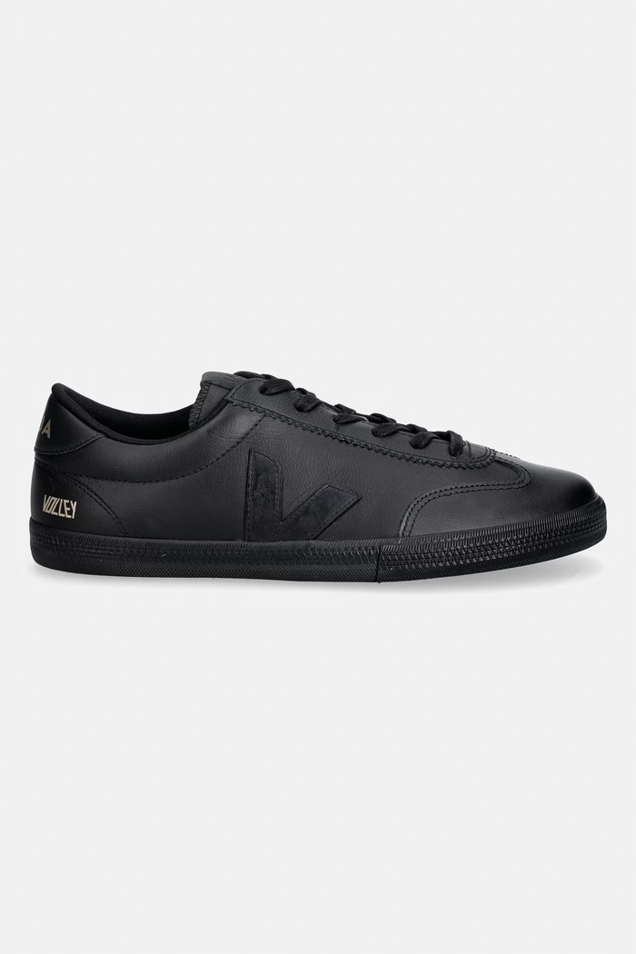 Veja Volley Signature O.T. sneakersy męskie skórzane YP2021576B czarny SS26