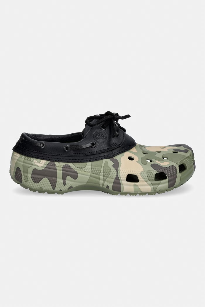 Crocs Classic Duck Camo Boat Shoe Moccasins Men's 212951.0SL green SS26