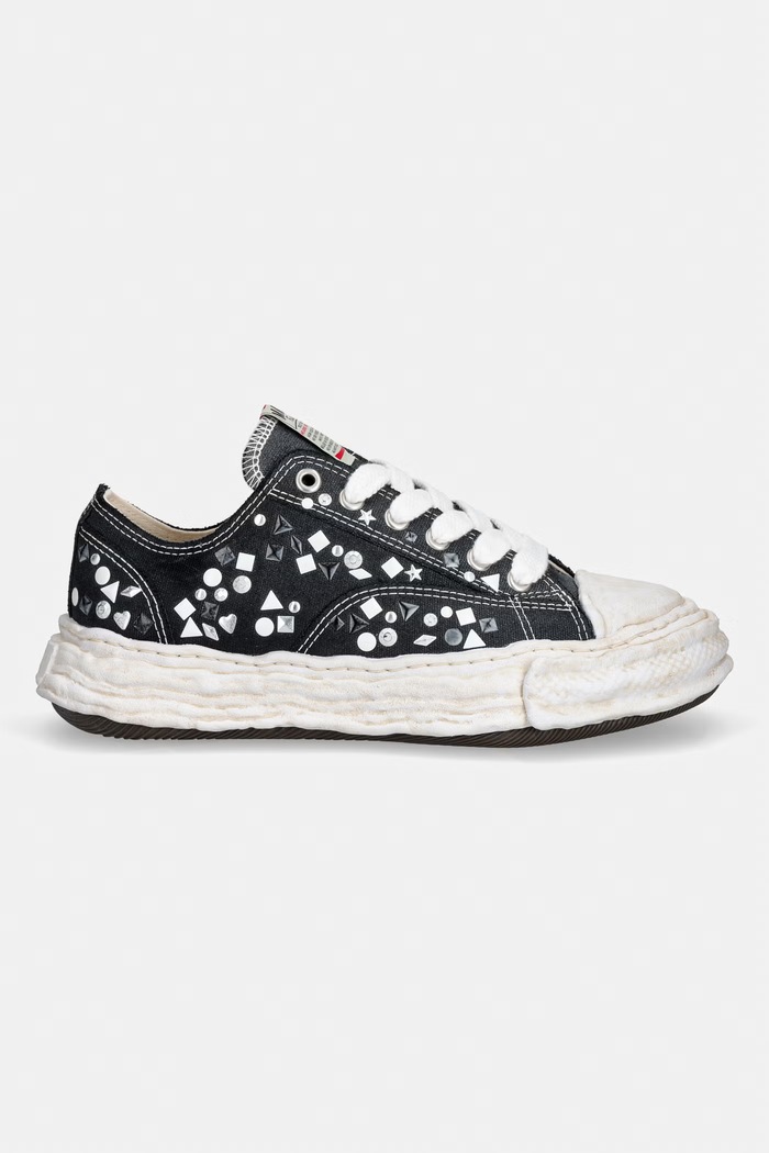 Maison MIHARA YASUHIRO πάνινα sneakers στην πλατφόρμα Ανδρικά A16FW724 μαύρο SS26
