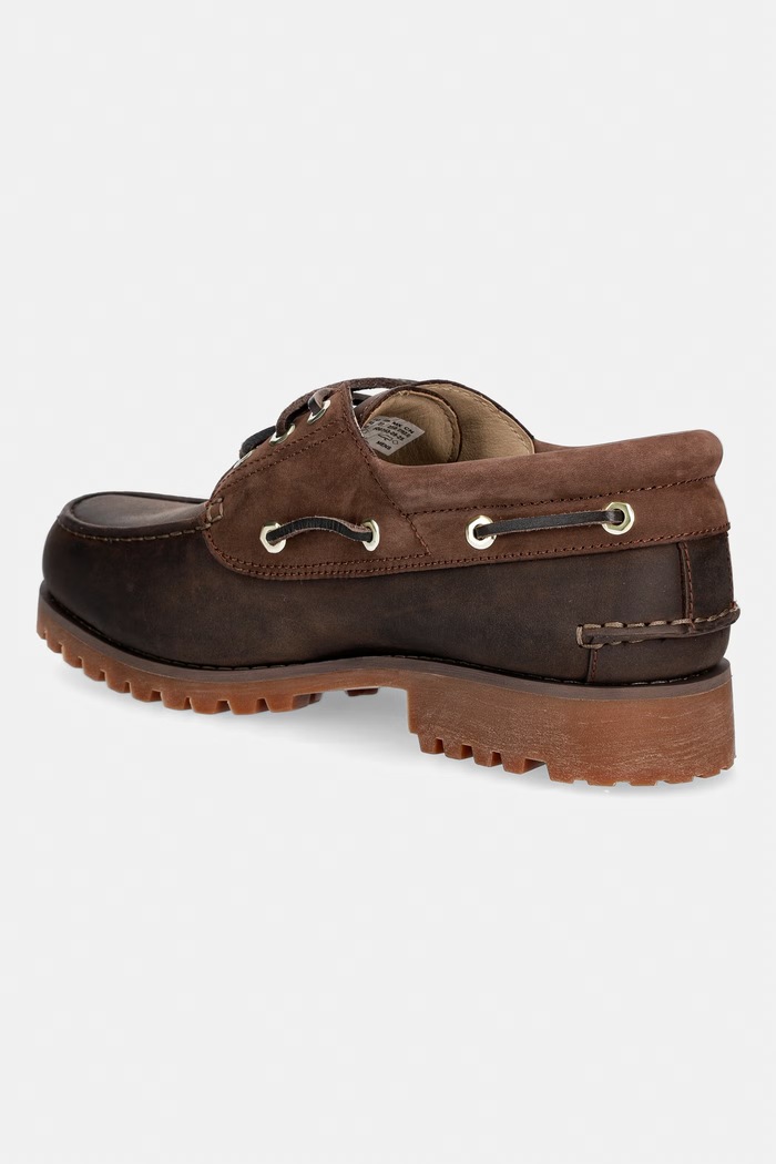Παπούτσια Timberland Authentic μοκασίνια ανδρικά δερμάτινα TB0A44YFAI21 καφέ