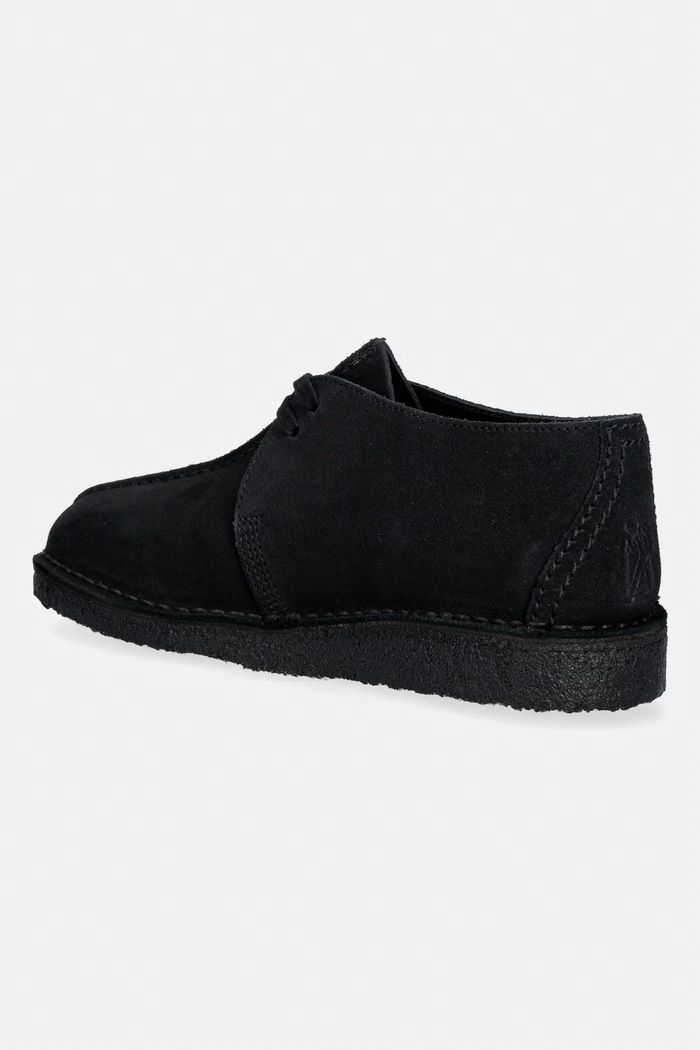 Παπούτσια Clarks Originals Desert Trek κλειστά χαμηλά ανδρικά παπούτσια σουέτ 26178476 μαύρο
