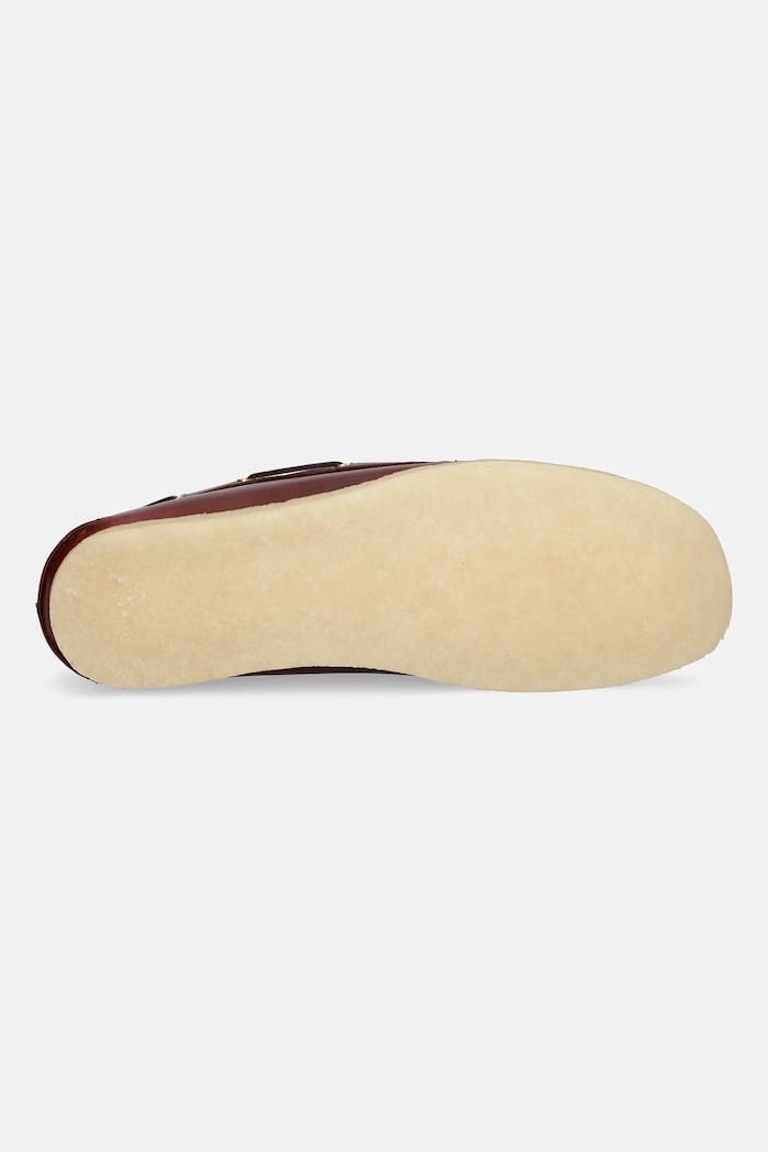 Clarks Originals Godney Boat μοκασίνια Ανδρικά δερμάτινα 26186503 καφέ