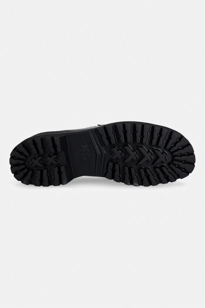 Clarks Originals Yukoner Penny μοκασίνια στην πλατφόρμα ανδρικά δερμάτινα 26185705 μαύρο