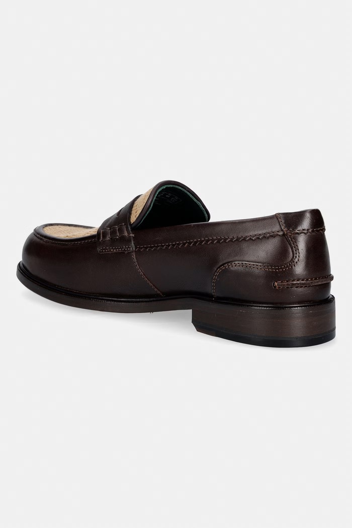 Obuwie Clarks Originals CraftJames Lo mokasyny męskie skórzane 26186423 brązowy