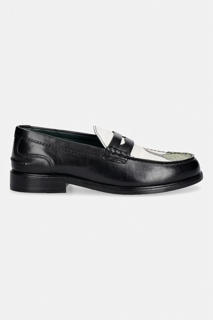 Obuwie Clarks Originals CraftJames Lo mokasyny męskie skórzane 26186612 czarny