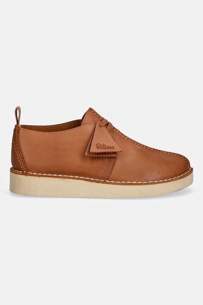 Clarks Originals DesertTrek2026 μοκασίνια Ανδρικά δερμάτινα 26185773 καφέ SS26