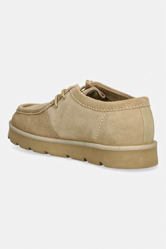 Obuwie Clarks Originals Meare Walla mokasyny męskie zamszowe 26185551 beżowy