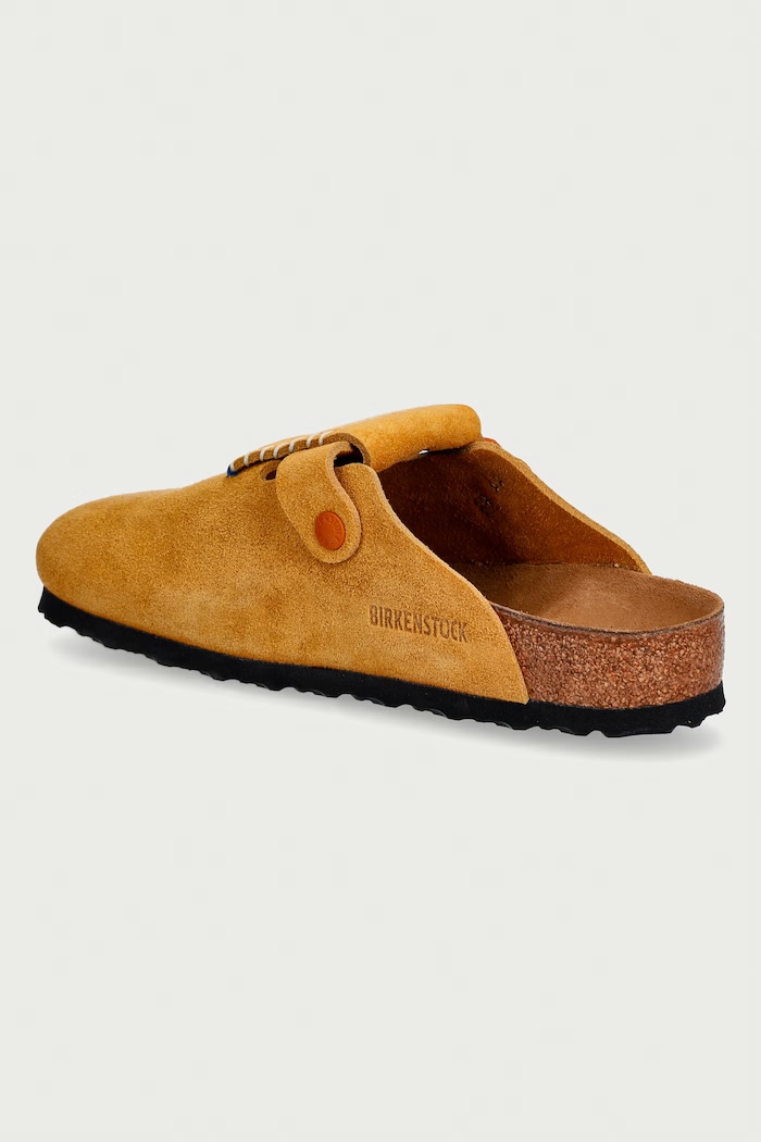 Scarpe Birkenstock 1774 x ADER ERROR boston ciabatte slide da uomo in scamoscio 1033807 giallo