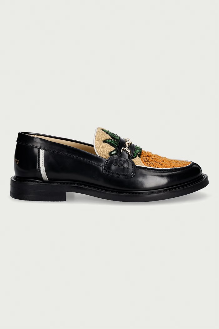 Filling Pieces Ananas mokasyny męskie 190011303111.130 czarny SS26