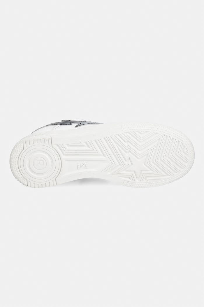 A Bathing Ape STA #2 sneakersy męskie skórzane 0ZXSHM302911Q biały