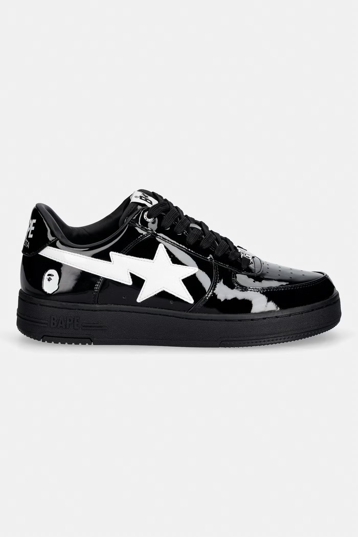 A Bathing Ape STA #2 sneakersy męskie skórzane 0ZXSHM302911Q czarny SS26