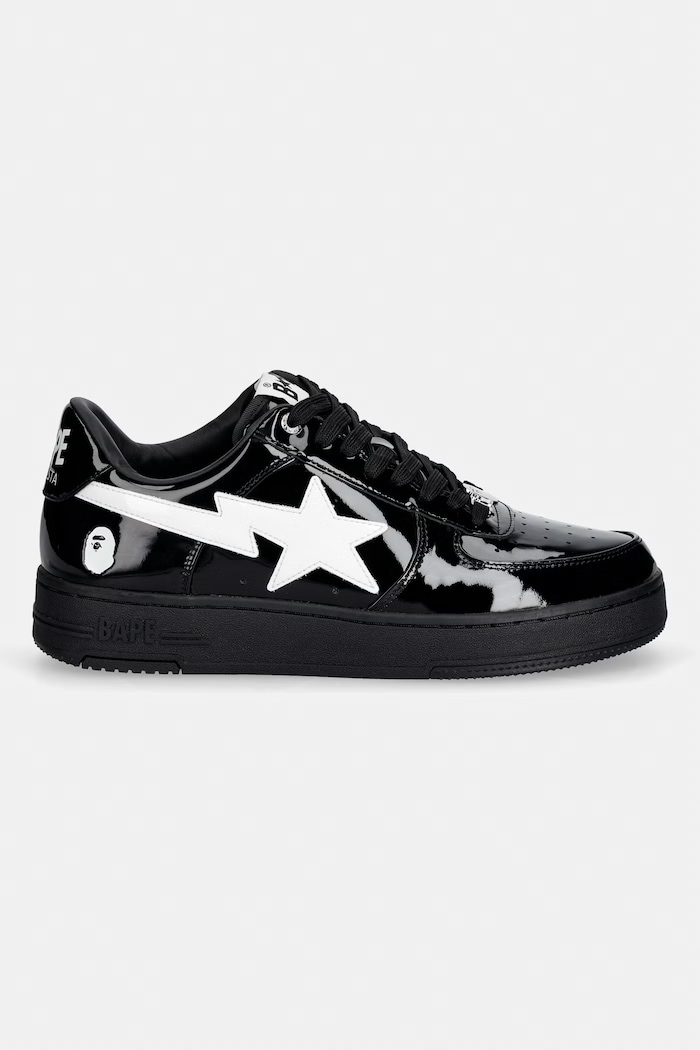 A Bathing Ape STA #2 sneakersy męskie skórzane 0ZXSHM302911Q czarny SS26
