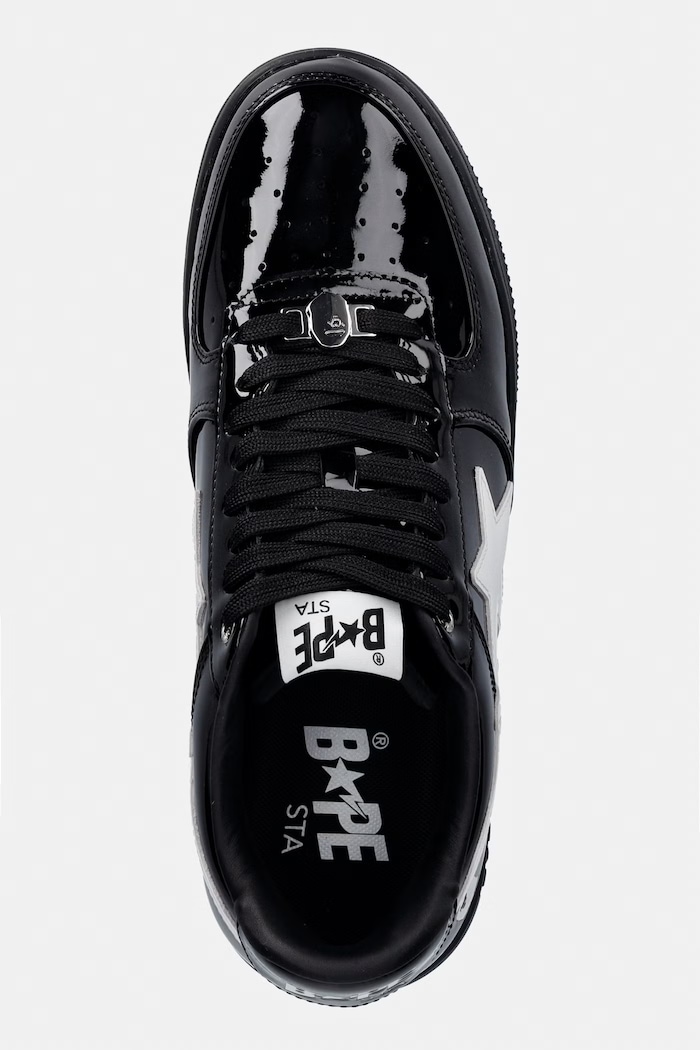 A Bathing Ape STA #2 sneakersy męskie skórzane czarny 0ZXSHM302911Q