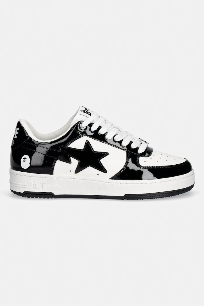 A Bathing Ape STA #1 sneakersy męskie skórzane 0ZXSHM301911Q biały SS26