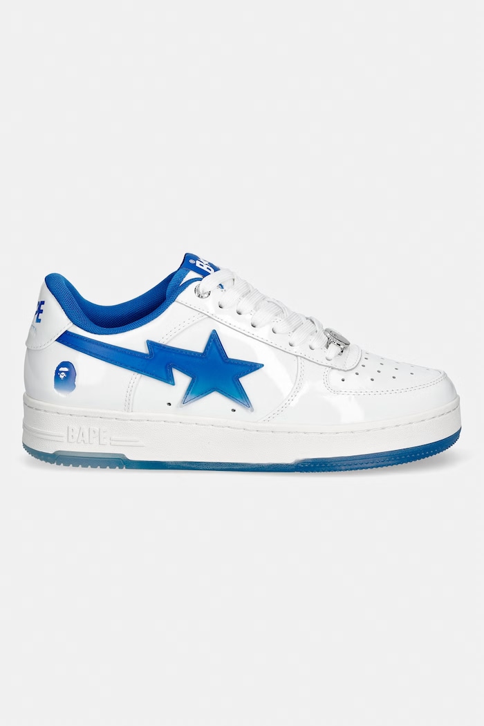 A Bathing Ape STA #4 sneakersy męskie skórzane 0ZXSHM304911Q biały SS26
