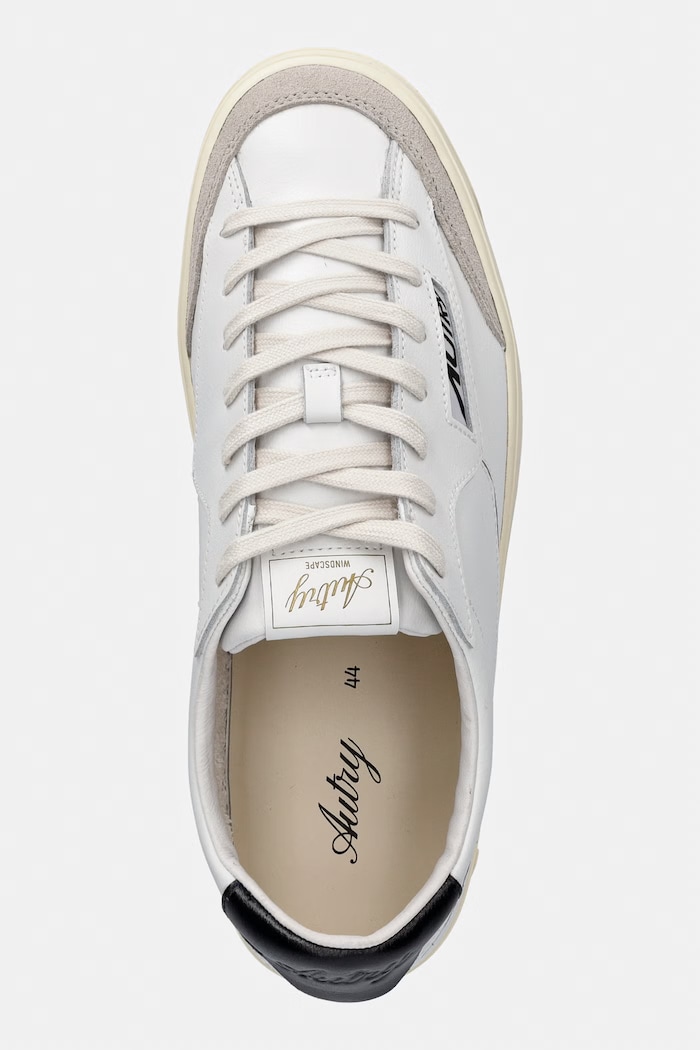AUTRY Windscape sneakers da uomo in pelle bianco A1UNSCLMUK02