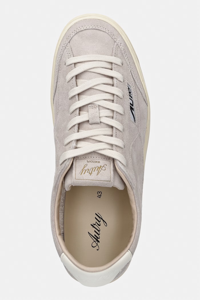 AUTRY Windscape sneakersy męskie zamszowe szary A1UNSCLMKT06
