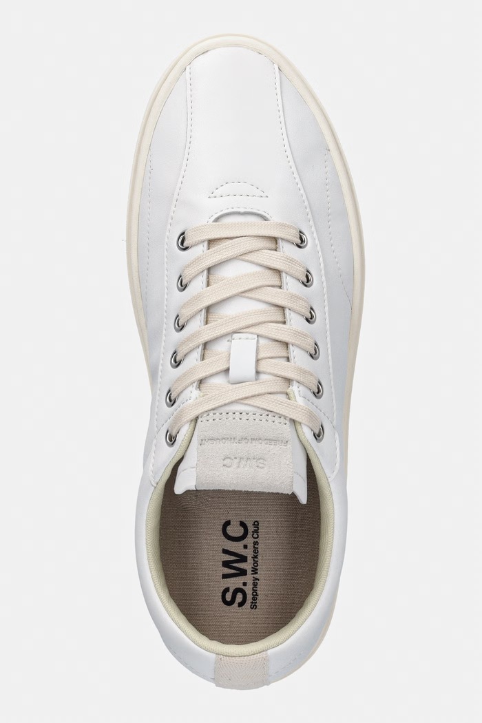Stepney Workers Club SURMA LEATHER πάνινα sneakers Ανδρικά δερμάτινα λευκό YR01500