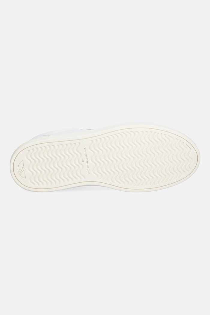 Stepney Workers Club SURMA LEATHER πάνινα sneakers Ανδρικά δερμάτινα YR01500 λευκό