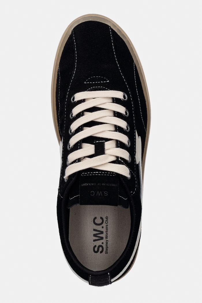 Stepney Workers Club SURMA S-STRIKE SUEDE sneakers ανδρικά σουέτ μαύρο YR02015