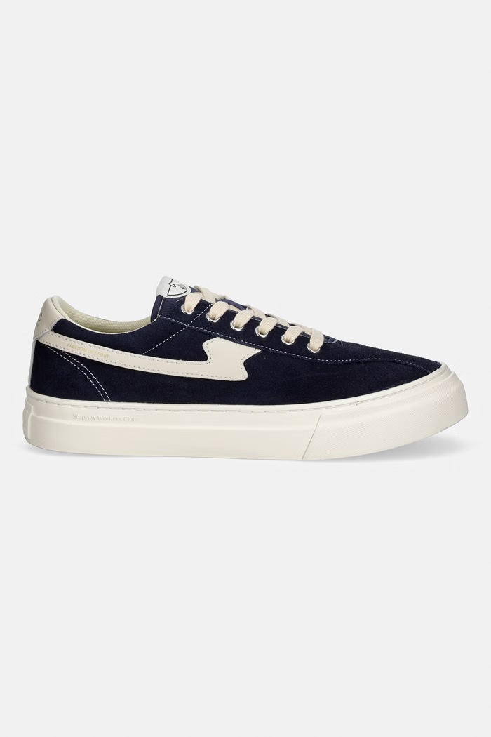Stepney Workers Club DELLOW S-STRIKE SUEDE πάνινα sneakers ανδρικά σουέτ YA25025 σκούρο μπλε SS26