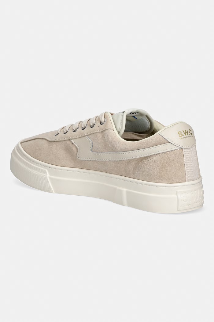 Obuwie Stepney Workers Club DELLOW S-STRIKE SUEDE sneakersy męskie zamszowe YA25255 beżowy