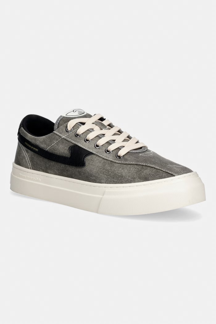 Stepney Workers Club DELLOW S-STRIKE SUN FADE CANVAS sneakersy męskie szary YA25532