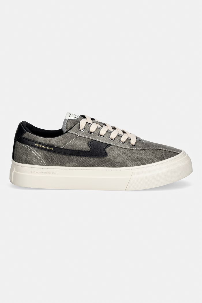 Stepney Workers Club DELLOW S-STRIKE SUN FADE CANVAS sneakersy męskie YA25532 szary SS26