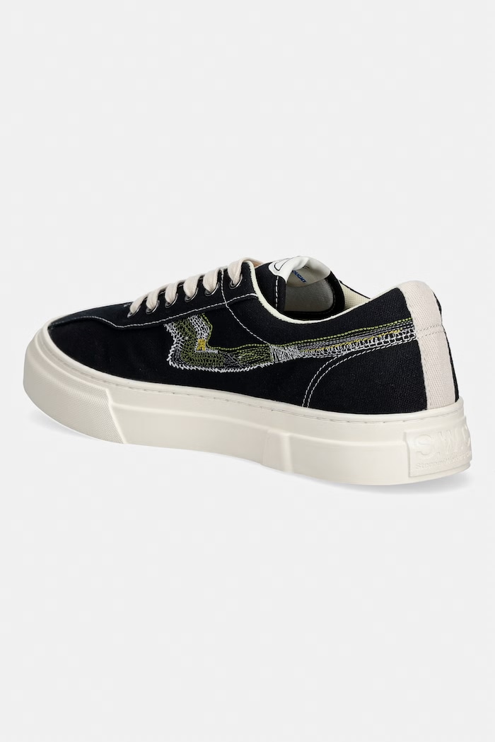 Παπούτσια Stepney Workers Club DELLOW S-STRIKE REPAIR STITCH πάνινα sneakers Ανδρικά YA25112 μαύρο