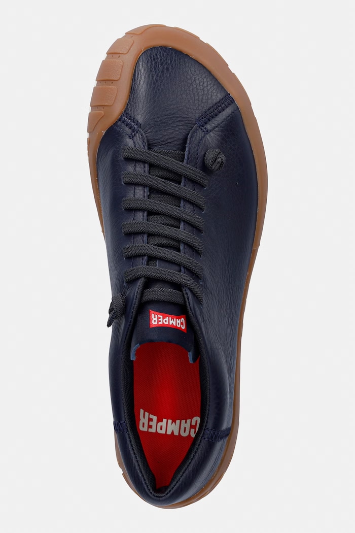 Camper Peu Path+ sneakersy męskie skórzane granatowy K101114.005