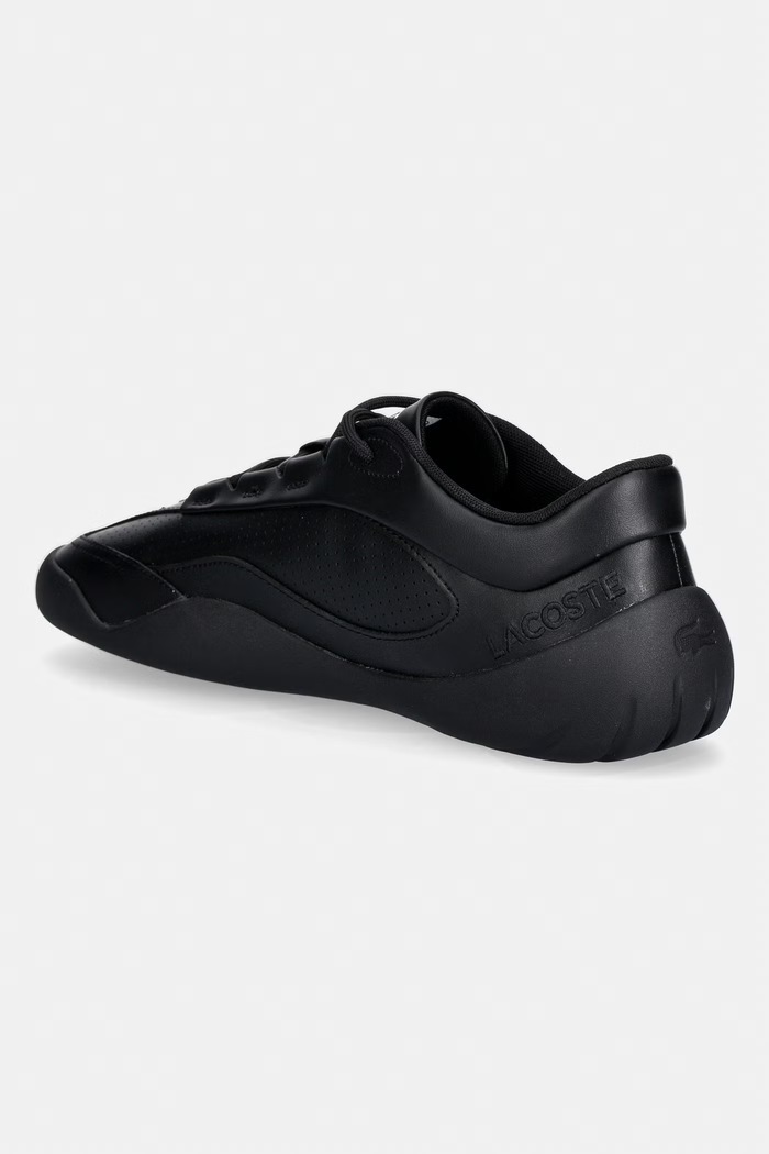 Obuv Lacoste Net Low Leather Sneakers tenisky pánske 51SMA0222.02H čierna