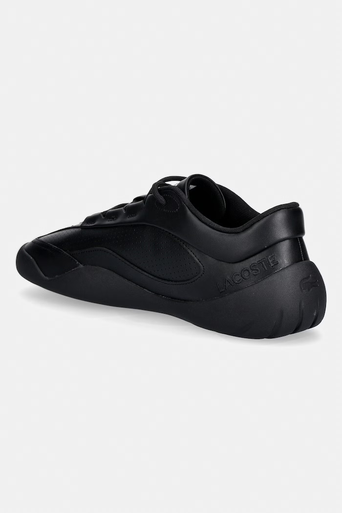 Obuv Lacoste Net Low Leather Sneakers tenisky pánske 51SMA0222.02H čierna